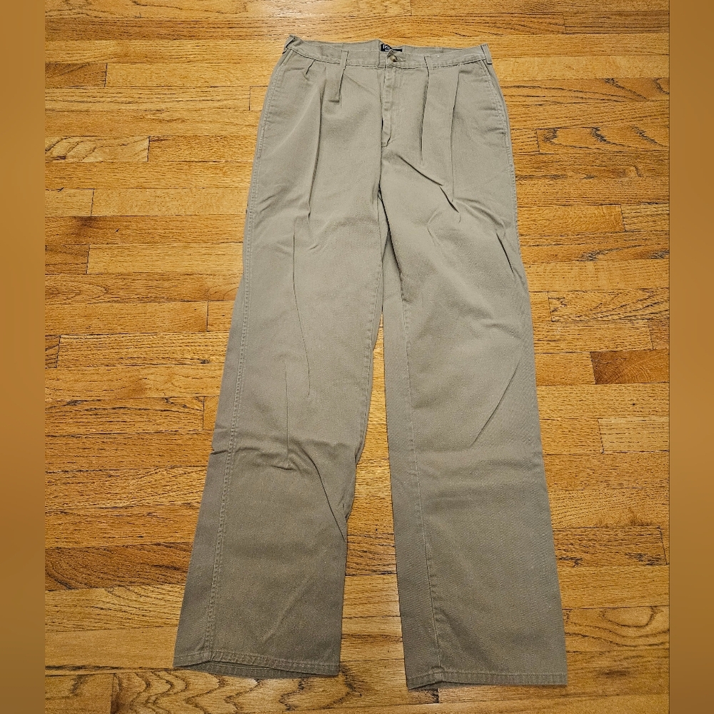 Vintage Polo Ralph Lauren Men's Pleated Khaki Pants Size 34